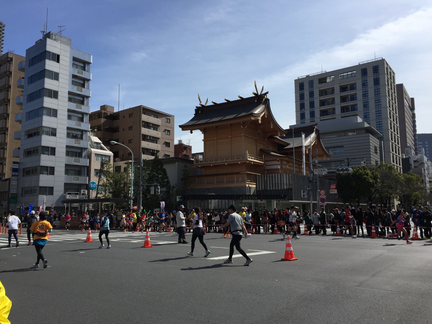Tokyo marathon 2026 Suitengu Nihonbashi